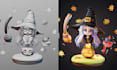 create custom 3d chibi characters for your project
