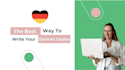 get you more sales, with creative german copywriting