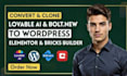 convert lovable to wordpress website, clone or migrate using elementor pro