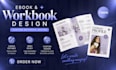 design workbook, PDF,  lead magnet, ebook in canva