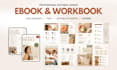design workbook, ebook, PDF, lead magnet and editable canva template