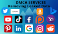help takedown leaked content and copyright infringement by dmca