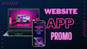 create saas explainer, app promo or website preview video