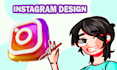 design unique instagram carousel post and puzzle feed