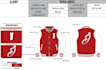 design a varsity or bomber jacket tech pack