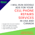 run google ads for cell phone repair services in USA and canada