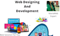 do web designing using HTML CSS