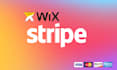 integrate stripe payment gateway in your wix website