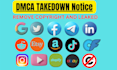 takedown content on google,tiktok,onlyfans,shopify,fb,ig,reddit,yt,x by dmca