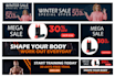 create animated GIF banner and web banner ads