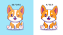 do vector tracing, redraw convert to vector any image