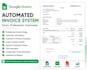 design your business invoice by using googlesheet automation