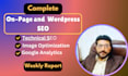 expert wordpress SEO and professional  onpage optimize with yoast