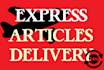research and do a Great 500 Words SEO Article Writing in 3 Hours