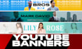 do custom youtube banner design
