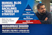 create 230 manual blog comment backlinks and tiered seo strategy