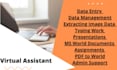 be your virtual admin personal assistant and data entry work