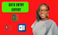 be your data entry expert