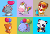 create cute cartoon characters, cute animals, cute human, mascot, object, etc