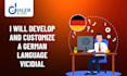 develop and customize a german language vicidial