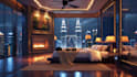 create cozy rain ambience video with nature sound, relaxing rain video