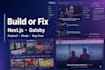 build or fix next js gatsby websites with payload strapi cms