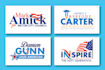 do modern and update political campaign logo