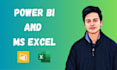 do data analysis in power bi and ms excel