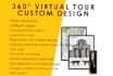 custom design virtual tour interface and program it with pano2vr