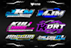 automotive car racing team logo design