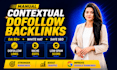 build manual contextual dofollow backlinks for off page SEO and link building