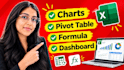 convert data to an professional ms excel graphs and charts