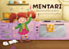 illustrate children book with warm and vintage illustration