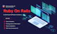 build a full stack ror web application with custom features