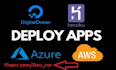 deploy ruby on rails app on heroku digital ocean and AWS