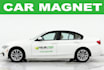 create attractive car magnet design
