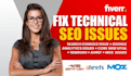 perfectly fix google search console, semrush, ahrefs, moz errors