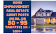 publish quality home improvement and real estate guest posts on high da, dr