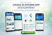develop cross platform mobile apps using react native or flutter