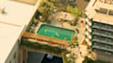 render 3d master plan, site plan and landscape rendering