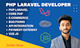 fix bugs or build web application in php, laravel, vue js