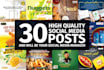 design 30 social media posts