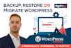 backup your wordpress website daily