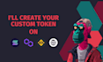 create your solana blockchain based token