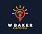 design creative solar electrical logo for your company