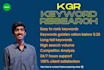 do long tail kgr keyword research that will rank fast