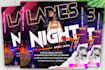 create elegant party flyer and event flyer within 4 hours