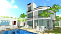design backyard  landscaping pool  patio