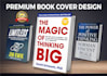 do a premium book cover design, kdp book cover, ebook cover design