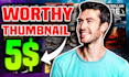 create youtube thumbnail design for your channel